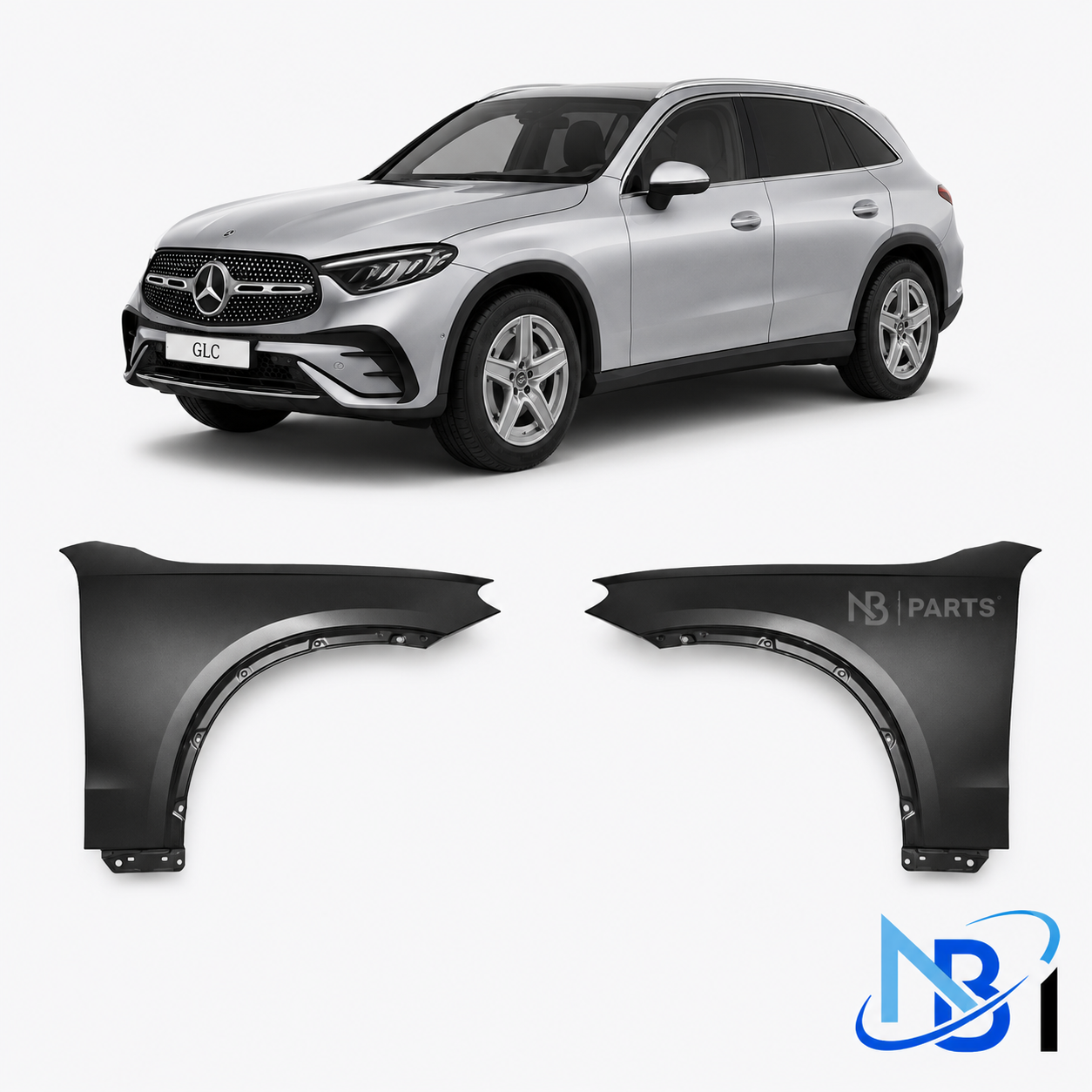 Mercedes GLC front fender product update